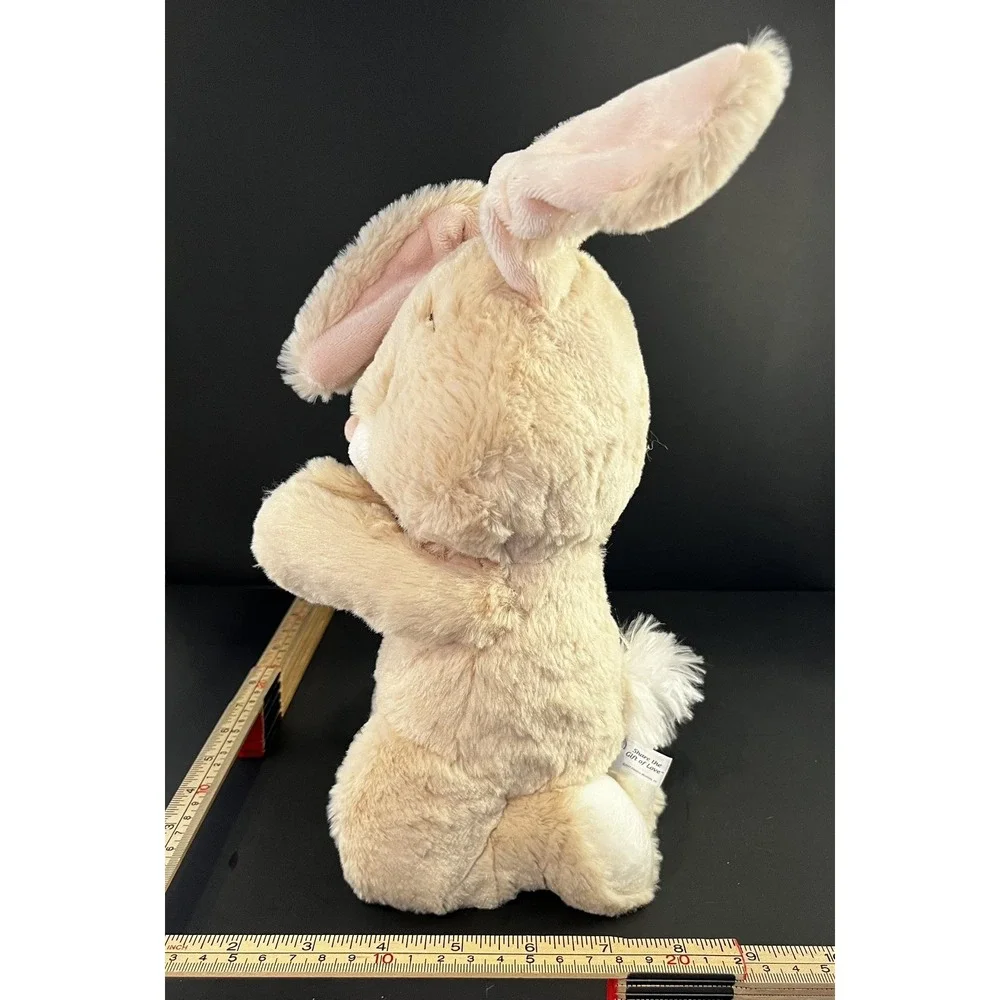 Precious Moments 2017 Kneeling Plush Bunny Talking 